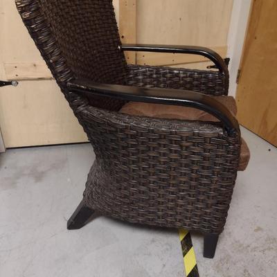 Pier 1 Imports Woven Design Accent Chair- Approx 26 1/2" Wide
