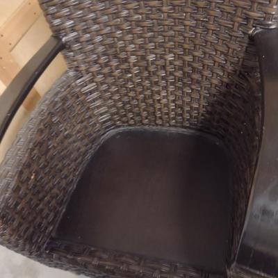 Pier 1 Imports Woven Design Accent Chair- Approx 26 1/2" Wide