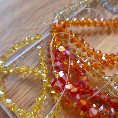 Large Lot of Crystal Beads