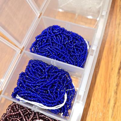 Large Lot of String Seed Beads