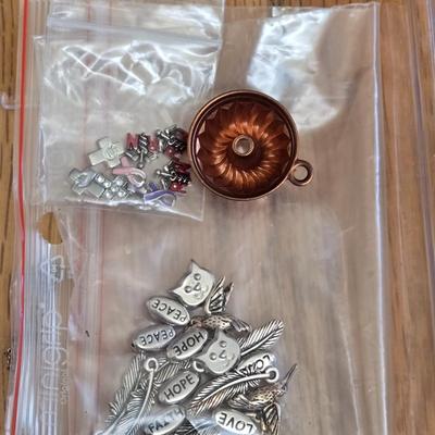 Large Lot of Jewelry Findings, Beads, & Broken Jewelry