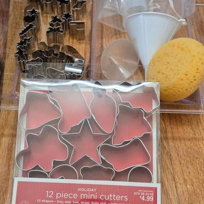 Mini Cookie Cutters, Funnels & More