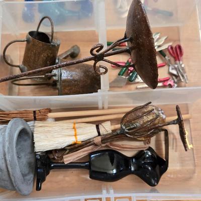 Miniature Dollhouse or Fairy House Pieces