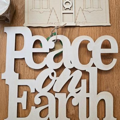 Holiday Crafts- Signs and Ornaments