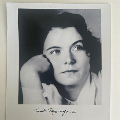 Traute Lafrenz signed photo