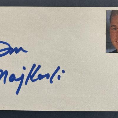 Don Majkowski signed photo
