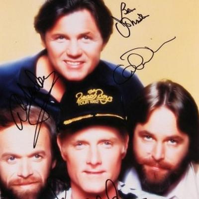 The Beach Boys signed photo