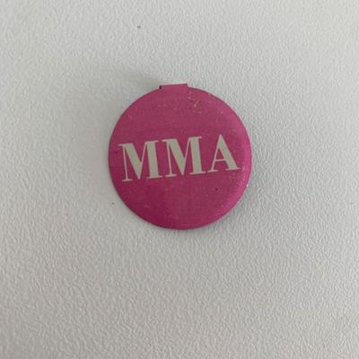 MMA vintage pin