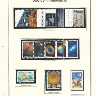 2000 Commemorative Stamp Set