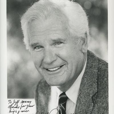 Our Miss Brooks Robert Rockwell signed photo