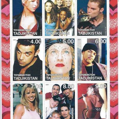 MTV European Top 20 - Valentine's Day- Cinderella Stamp Set