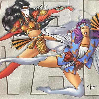 Shi William Tucci facsimile signed poster