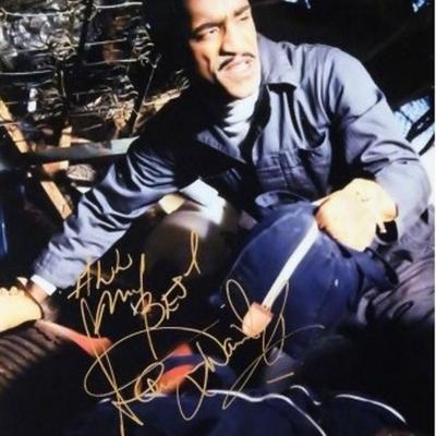 Sammy Davis Jr. signed movie still photo 