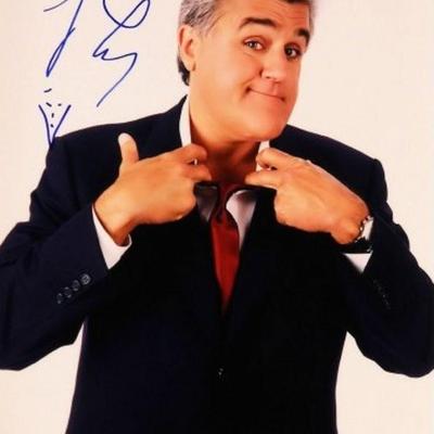 Jay Leno signed promo photo 