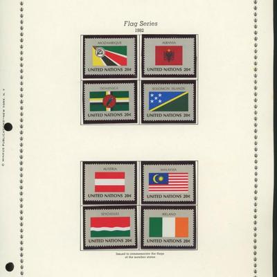 United Nations New York Stamps 1982