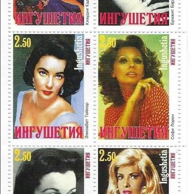 Cinema Stars Cinderella Stamp Set 