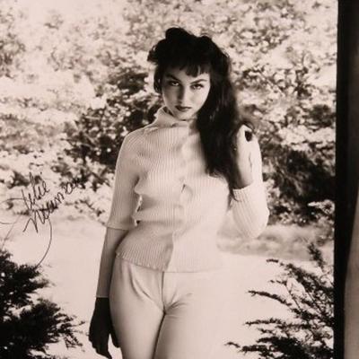 Julie Newmar signed portrait photo 