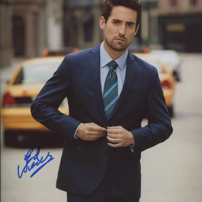 Ed Weeks signed photo