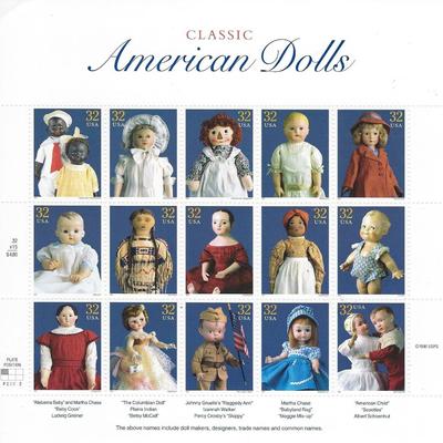 Classic American Dolls Stamp Set