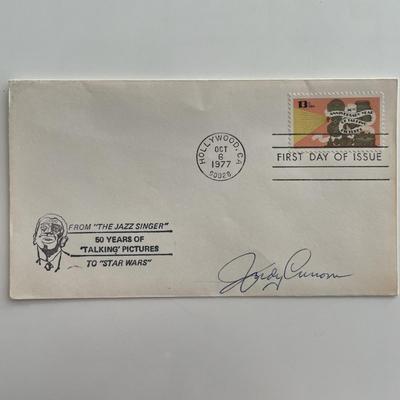 Judy Canova signed cover 