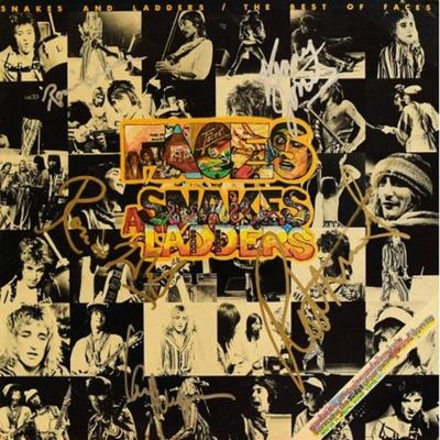 Faces signed Snakes And Ladders album