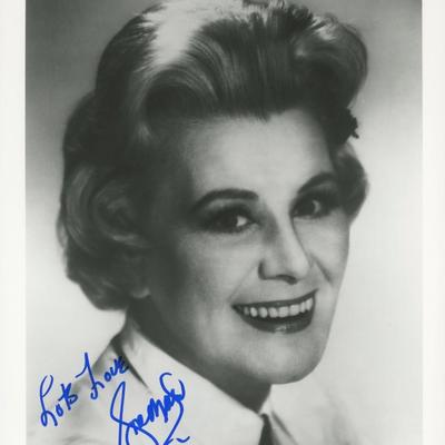 RoseMarie Guy signed photo