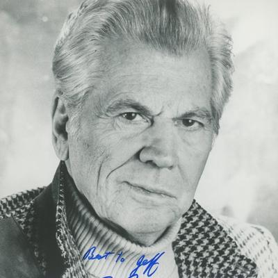 Ron Randell signed photo
