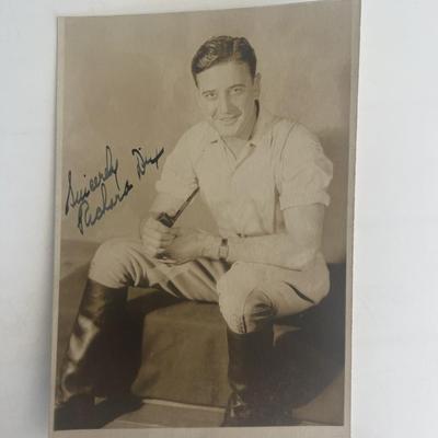 Academy Award Winner Richard Dix signed photo