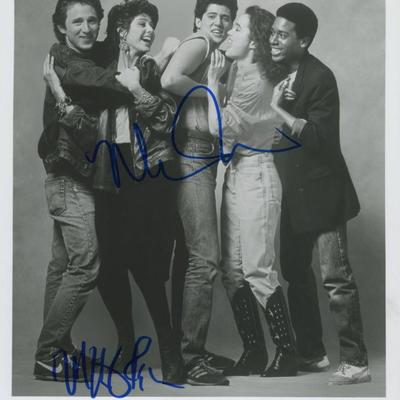 Matthew Penn and Marisa Tomei signed "Playing for Keeps" movie photo 