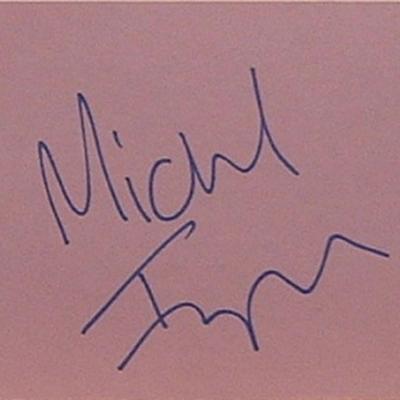 Sopranos Michael Imperioli signature slip 