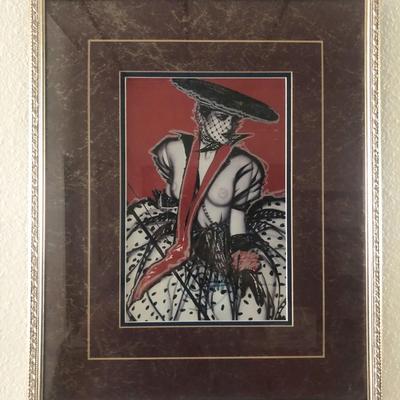 Olivia De Berardinis signed print