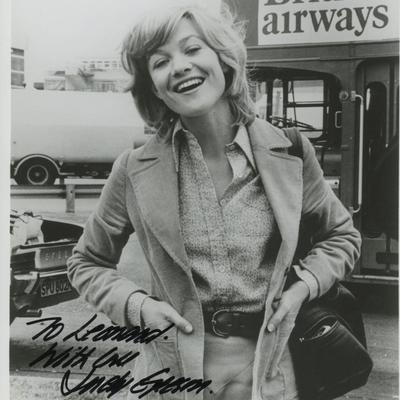 Judy Geeson signed photo