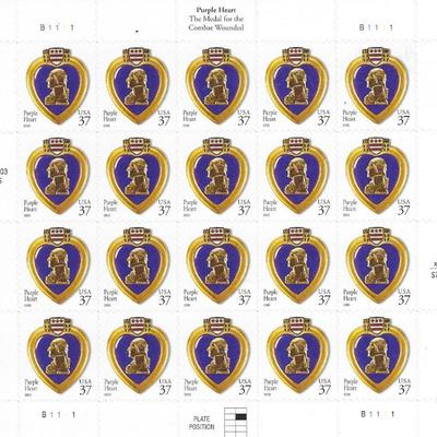 Purple Heart Stamps