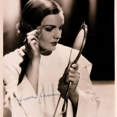 Frances Farmer signed photo 