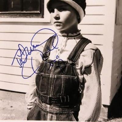 Tatum O'Neal signed movie still photo 