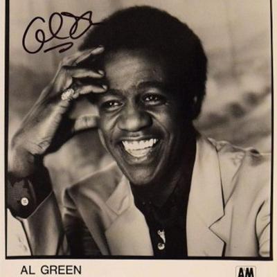 Al Green signed promo photo 