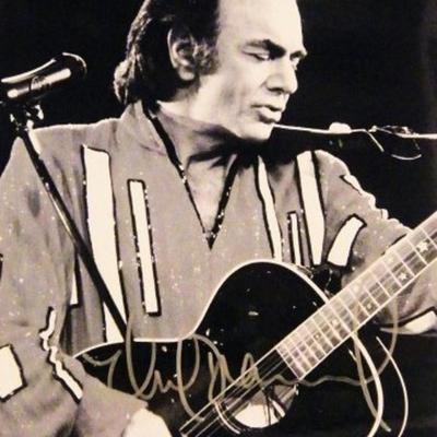 Neil Diamond signed promo photo 
