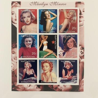 Marilyn Monroe Souvenir Stamp Set