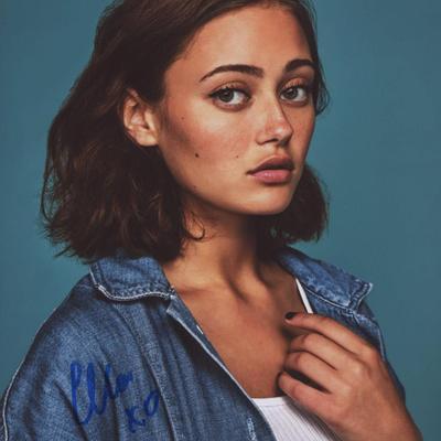 Ella Purnell signed photo
