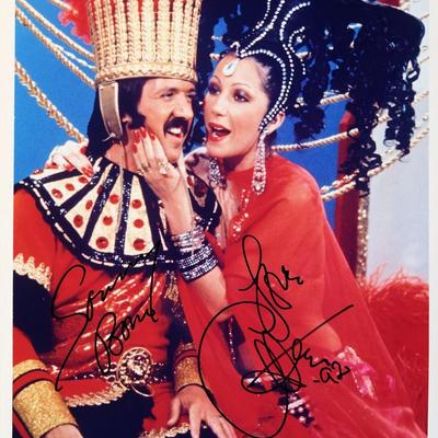 Sonny & Cher signed promo photo 