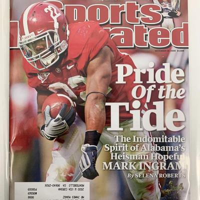 Sports Illustrated November 30th 2009  Mark Ingram Cover