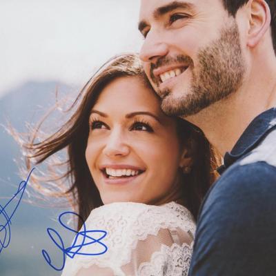 Desiree Hartsock and Chris Siegfried signed photo