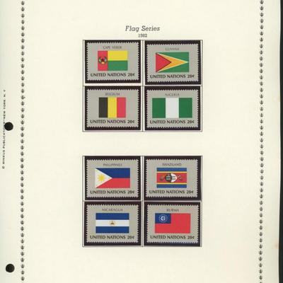 United Nations New York Stamps 1982
