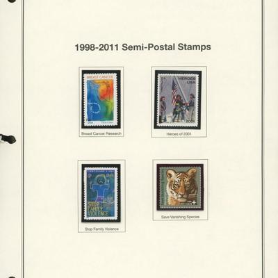1998-2011 Semi-Postal Stamps