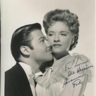 Susana Foster signed photo