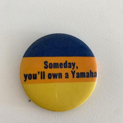 Someday you'll own a Yamaha vintage pin