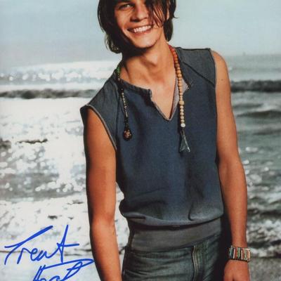 Model Trent Ford signed photo