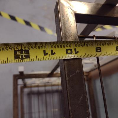 Metal Scroll Design Baker's Rack- Approx 30" Wide, 71" Tall