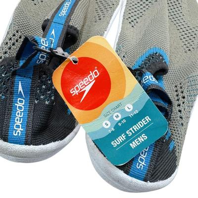 Men's Size Small (7-8) Speedo Surf Strider Water Shoes in Seagull & Adventure Teal