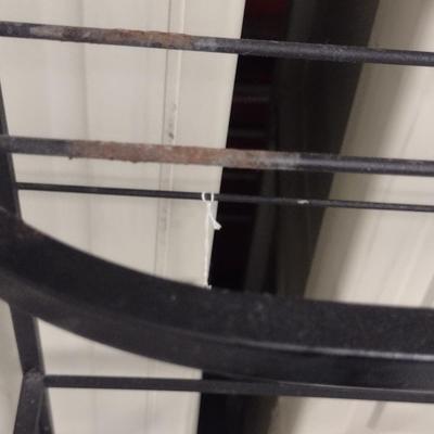 Metal Baker's/Wine Rack - Approx 17 3/4" x 12 1/4" x 72 1/2" Tall